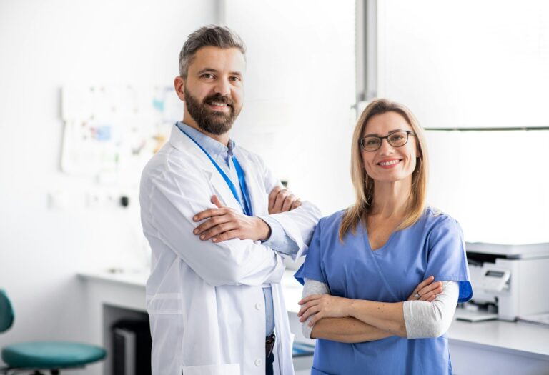 doctor and nurse